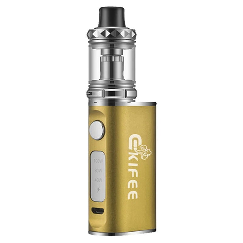 40 80 100 Вт Vape комплект 2000 мАч со встроенными батарейками коробка мод с 3,0 мл бак электронная сигарета комплект вейп