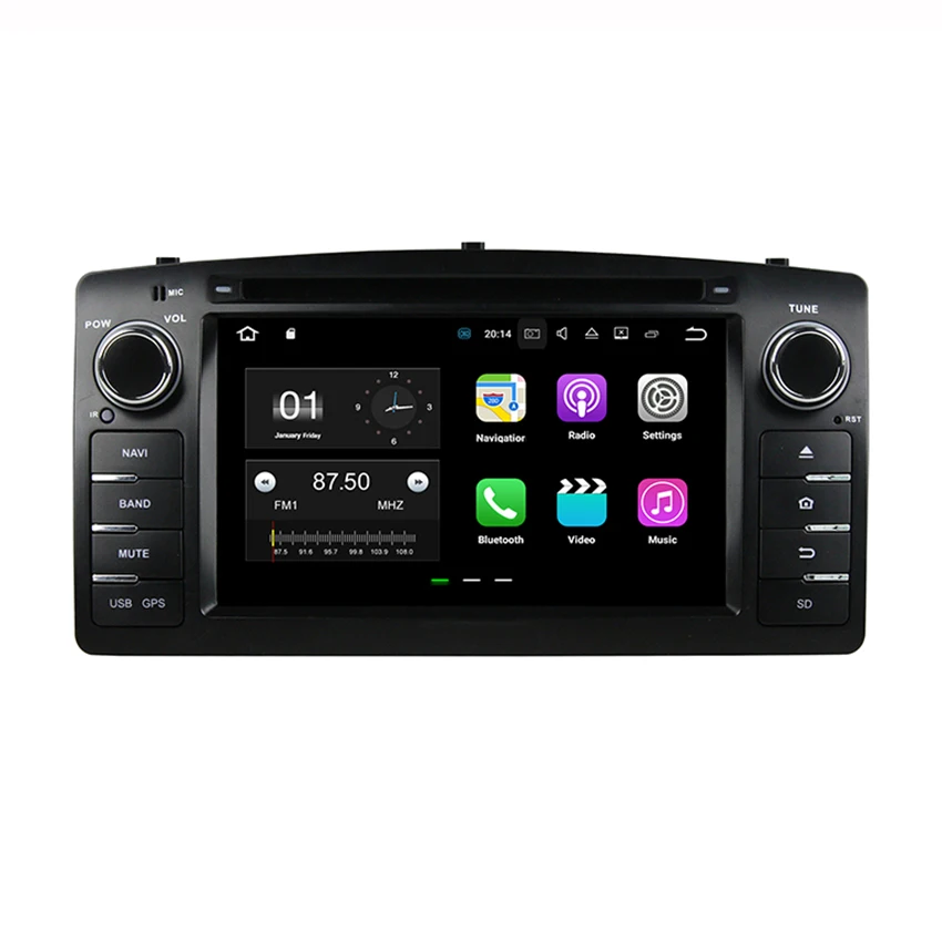 Автомобильный GPS-навигатор YESSUN для Toyota Corolla 2004 ~ 2009 Android HD-экран аудио видео радио