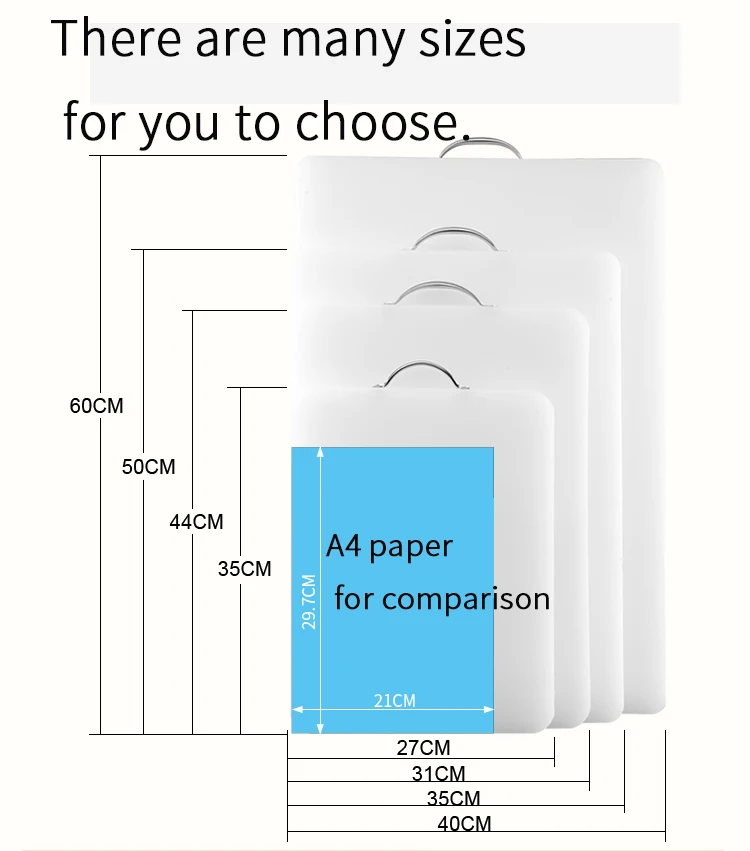 Утолщенная Бытовая разделочная доска большая липкая пластмассовая