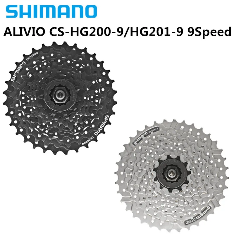 SHIMANO ALIVIO HG200-9/HG201-9 маховик горный велосипед 9 S/27 скоростной маховик башня Колесо 9 скорость 11-32 T/11-34 T