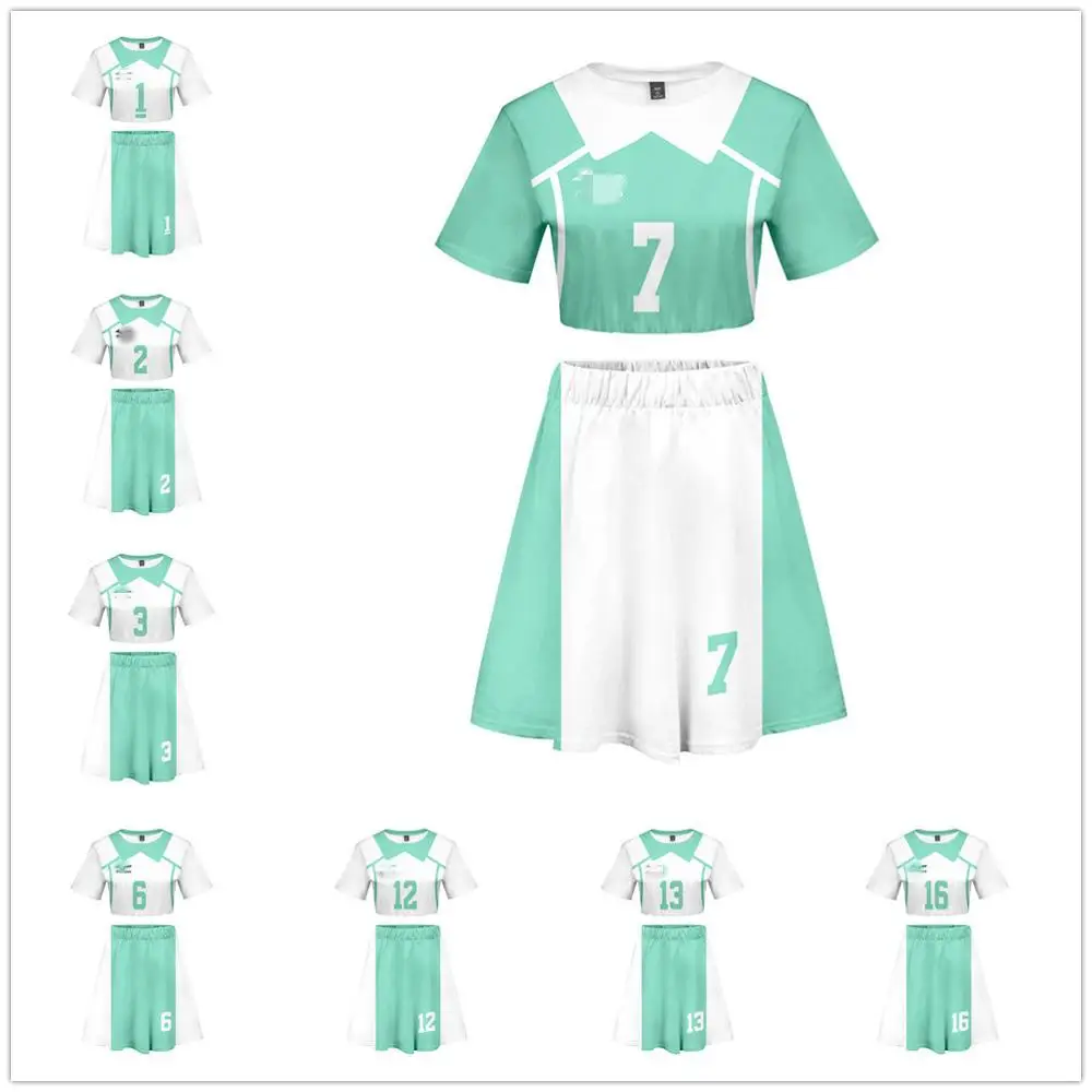 Haikyuu Oikawa Tooru Косплей Костюм Aoba Johsai школьная форма для девочек Джерси спортивная