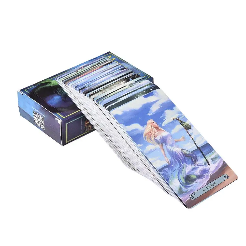 78 Русалочка Таро настольные игры карты Веселая Игра на столе семья родитель