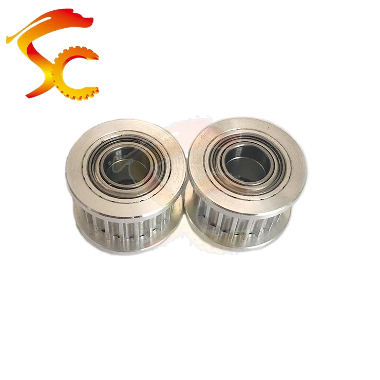 

Пассивное синхронное колесо, 3 м, 20 зубьев, с алюминиевым отверстием 8 мм (с подшипником) для 3D-принтера, ширина шкива 10 мм, 2 шт.