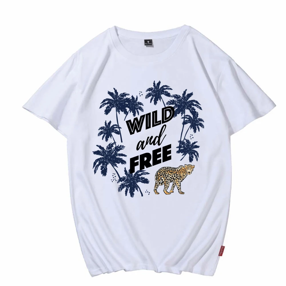 Мужские и женские топы 2020 Уличная Повседневная одежда с О образным вырезом белая