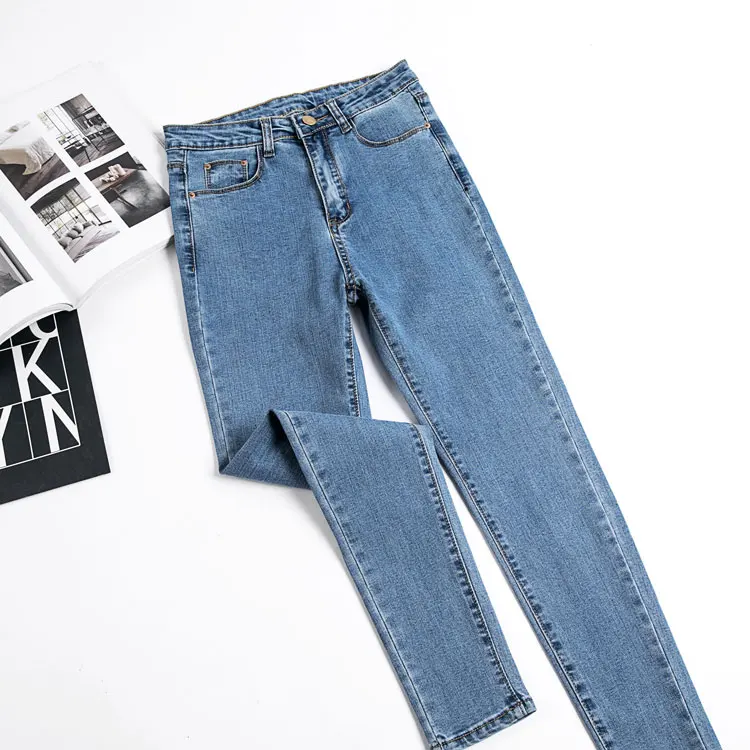 

Jeans Female Denim Pants Black Color Womens Jeans woman Donna Stretch Bottoms Skinny Pants For Women Trousers plus size