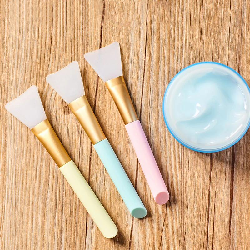 1 шт. силиконовая маска для лица комбинированная мягкая кисть основы