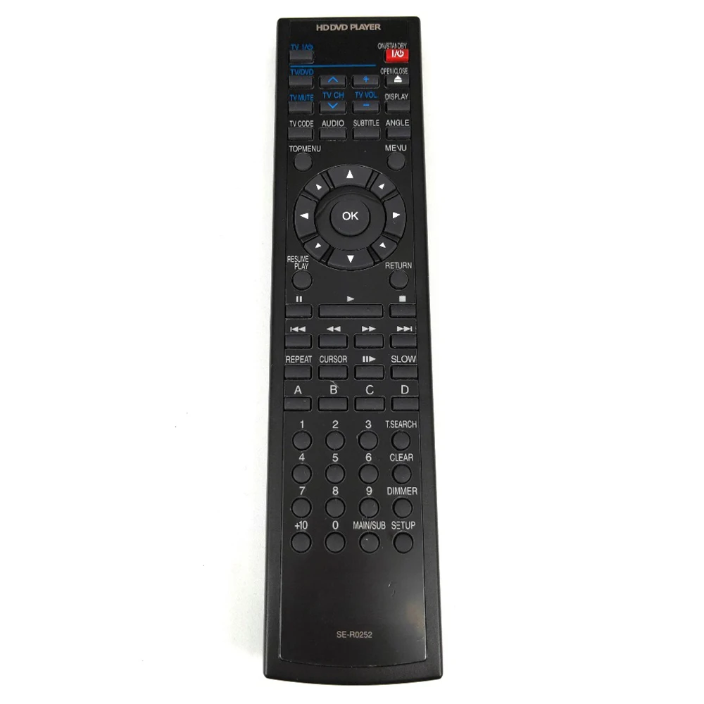 

Новый оригинальный пульт дистанционного управления SE-R0252 для DVD-плеера Toshiba для HD-A2 A20 A35 HDA2KU Fernbedienung