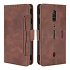 Флип-чехол для ZTE Nubia Red Magic 6 Pro, кожаный чехол со съемным карманом для карт, чехол для Nubia Red Magic 6, чехол Magic6 R 6R