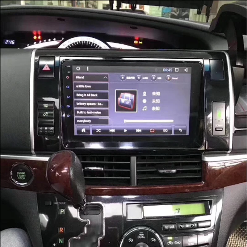 Автомагнитола LiisLee с GPS стерео для Toyota Previa Tarago Estima Aeras 2006 ~ 2015 навигация в