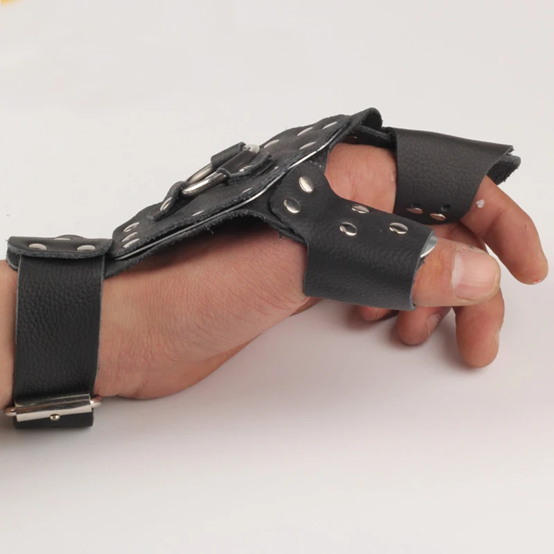 1 шт. защита для рук + на запястье рыбалки Рогатка левая рука защитные перчатки