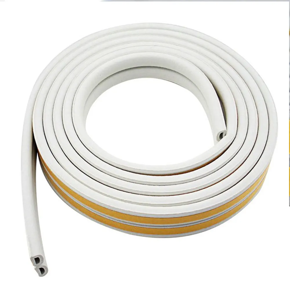 Самоклеящиеся звукоизоляционные уплотнительные ленты для дверей окон 5 метров 10