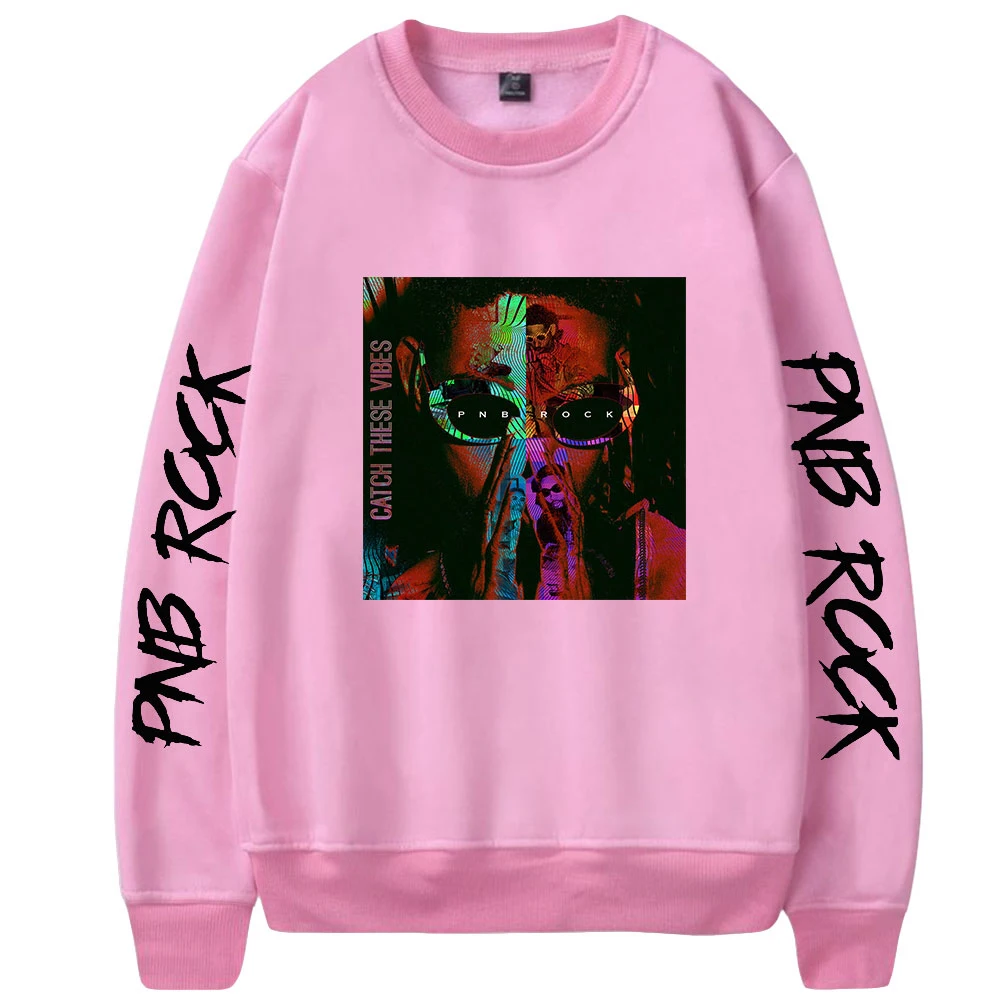 

WAWNI Pnb Rock Sweatshirts Hip Hop Sweatshirt Pullover Harajuku Breathable Casual O-neck Men Womens Sweatshirt Unique Tops 2021