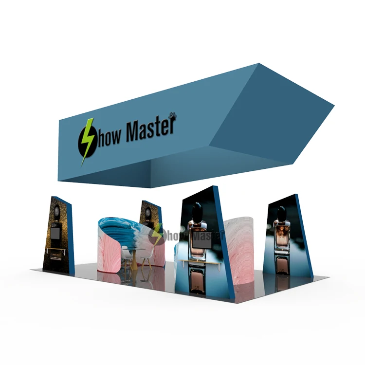 10 * 20ft многоразовых нестандартной конструкции Натяжная ткань кабинка для