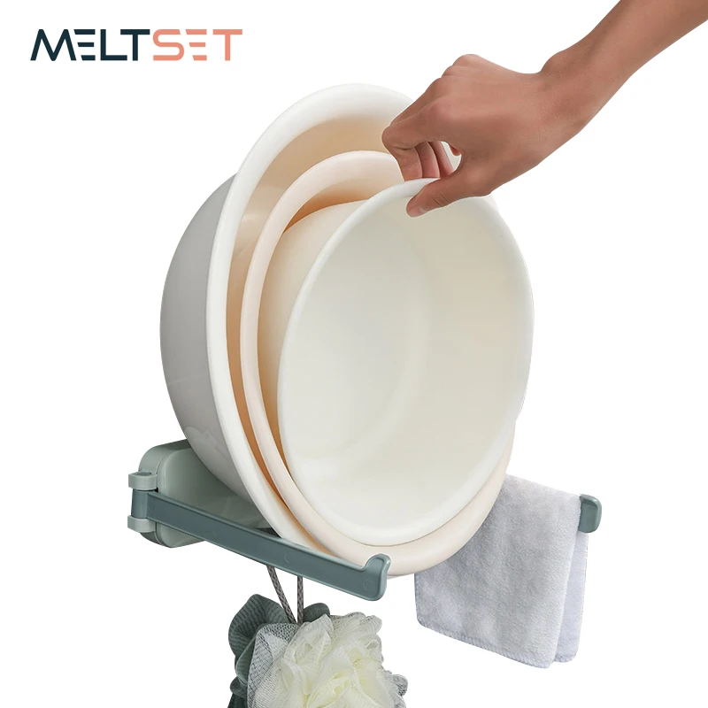 Складной держатель для раковины настенная полка стойка хранения органайзер