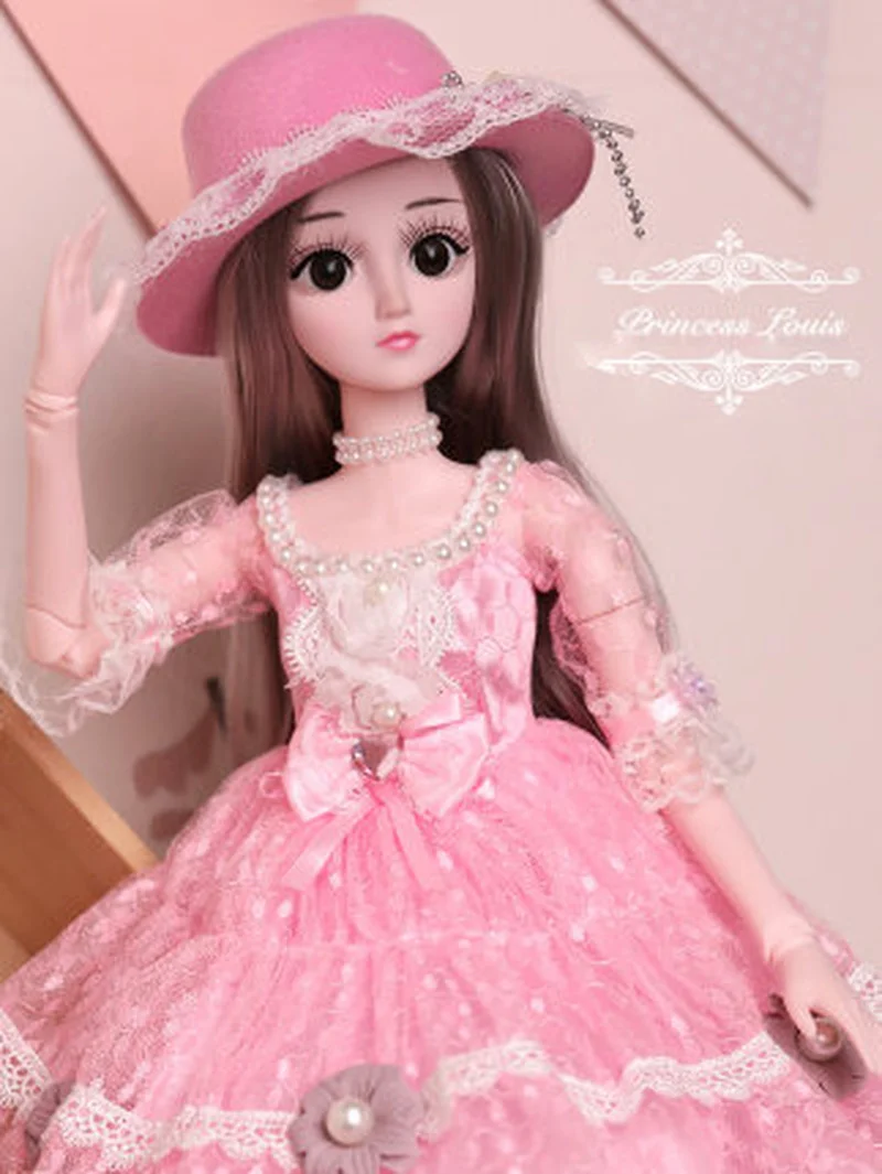 Милая кукла мигалка 60 см в комплекте Большая большая игрушка для девочек