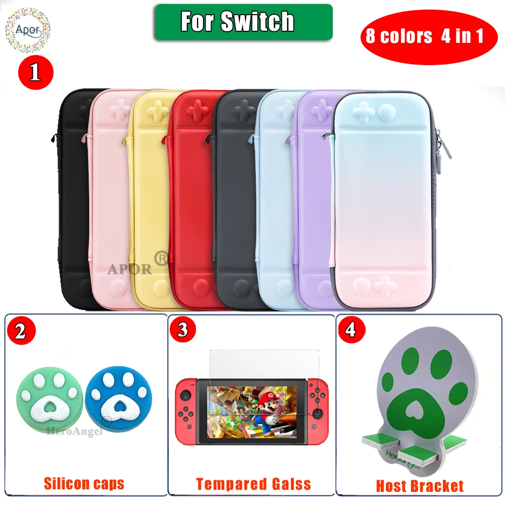 Новейший дизайн для Nintendo сумка Switch портативный чехол хранения Жесткий Чехол