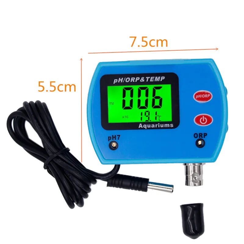 Онлайн мониторинг 3 в 1 рН ОРП измеритель температуры качества чистоты