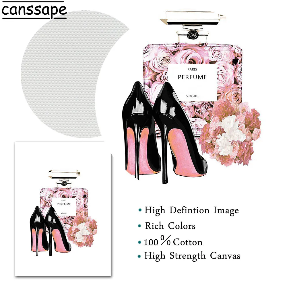 Модные книги холст искусство Vogue постер знаковый принт картина на высоком