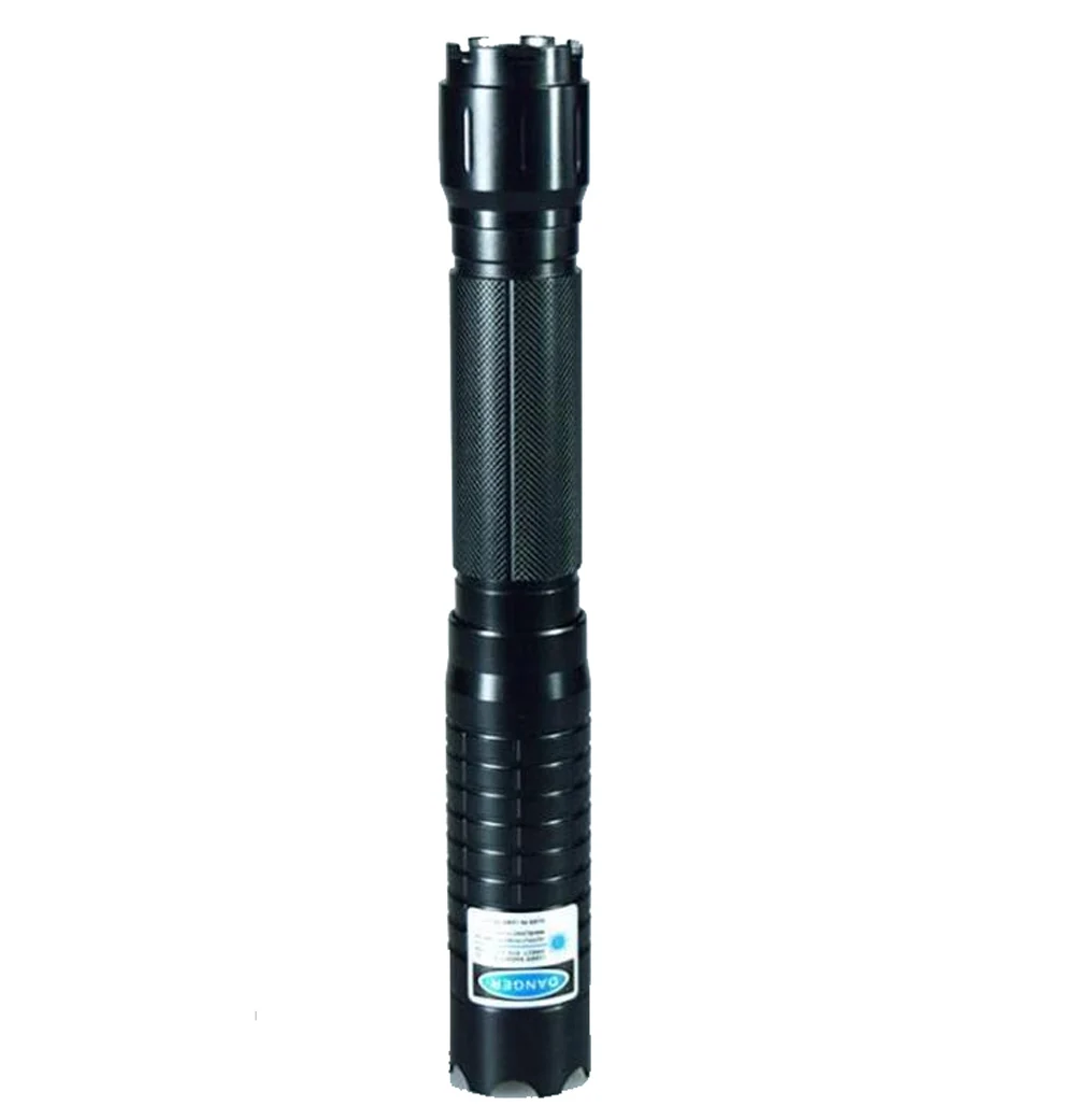 Most Powerful Laser Gun Military Burning Blue Pointer 450nm 300000m Lazer Sight Flashlight Burn Match Candle Lit Cigarette | Освещение