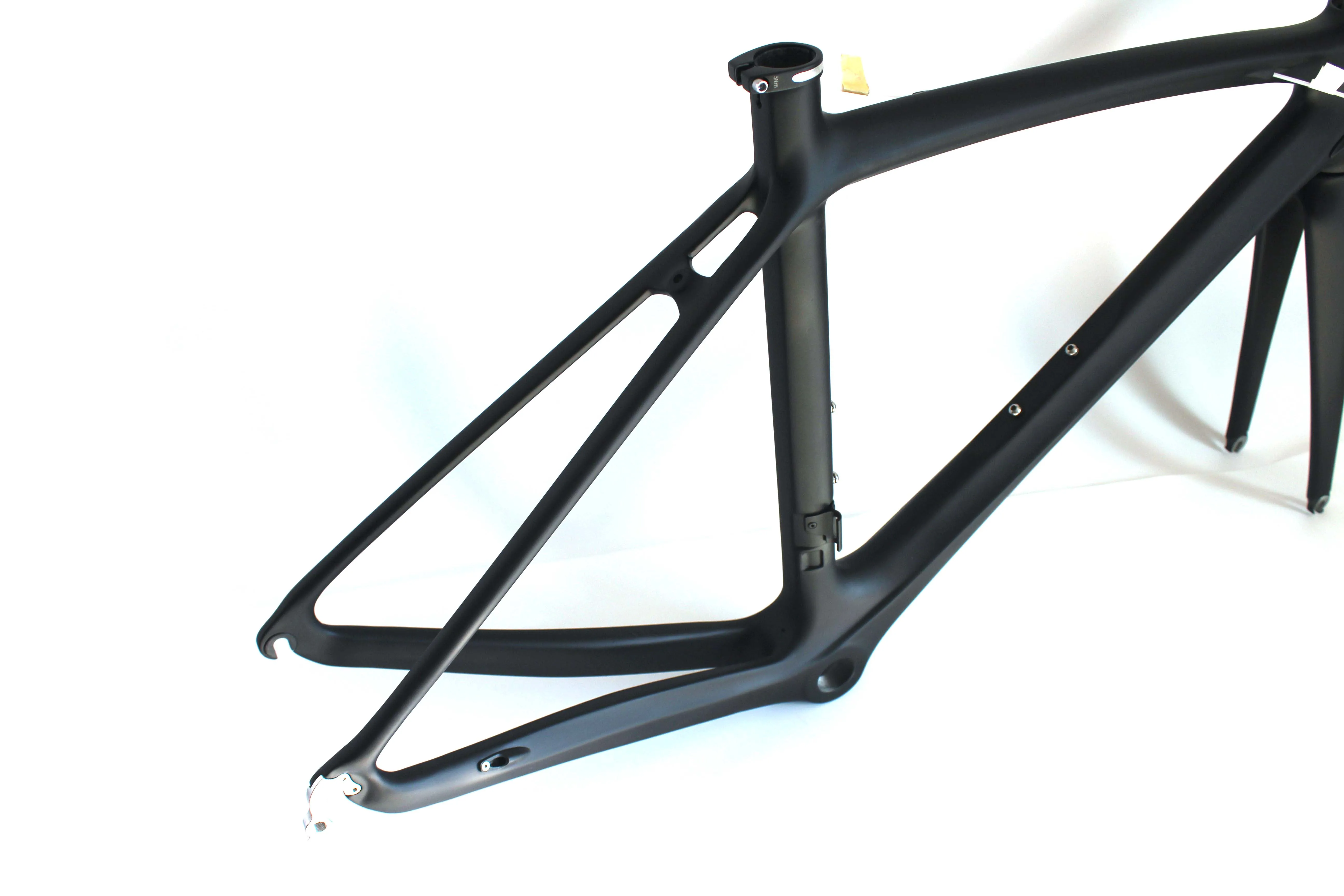 Карбоновые рамы для дорожного велосипеда Черный Матовый велосипед карбоновая