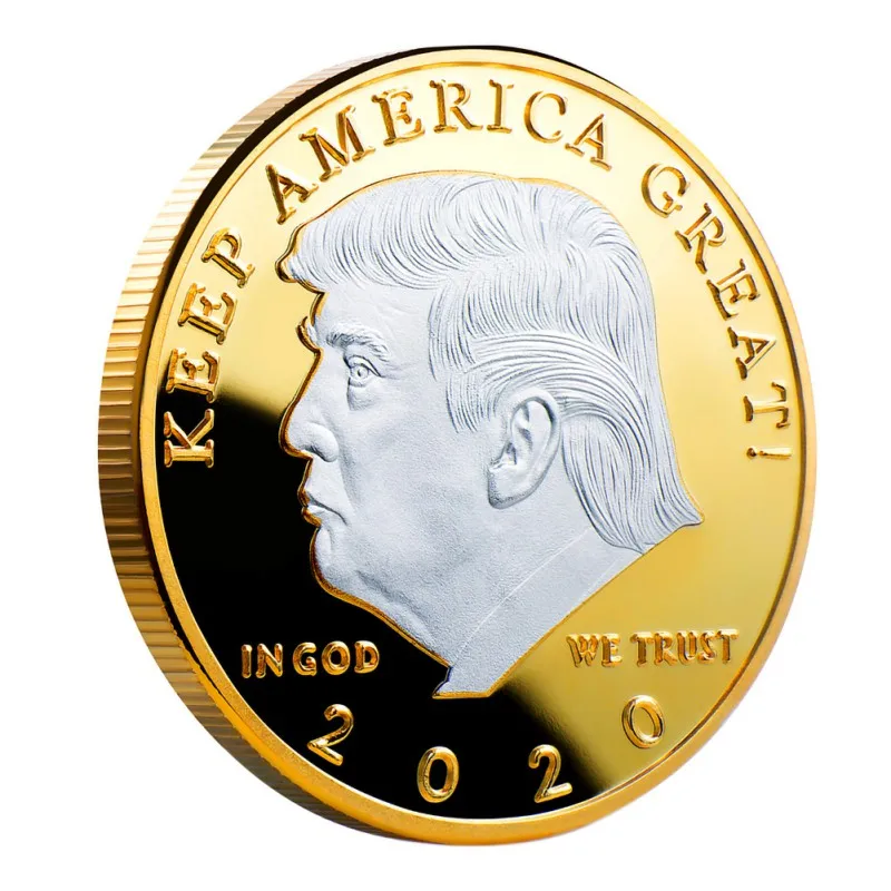 2020 new Keep America Great Two Color Proof Like Coins New Cool Trump памятная монета Коллекционирование монет