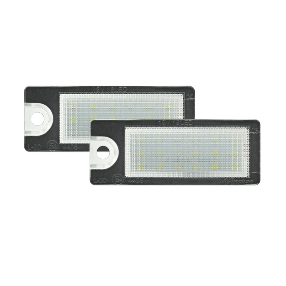 Белый светодиодный номерной знак светильник лампа для Volvo S60 ввиде горшка 01 09 S80 99