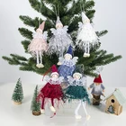 Рождественская елка Новинка подвески для домашнего украшения-игрушка украшения Ангел куклы Рождество