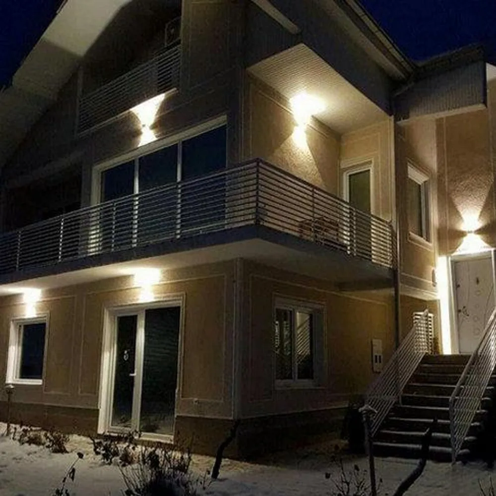 

Waterproof Outdoor LED Wall light 6W 12W 15W COB High brightness Up and downlight wall sconce lighting fixture indoor decor