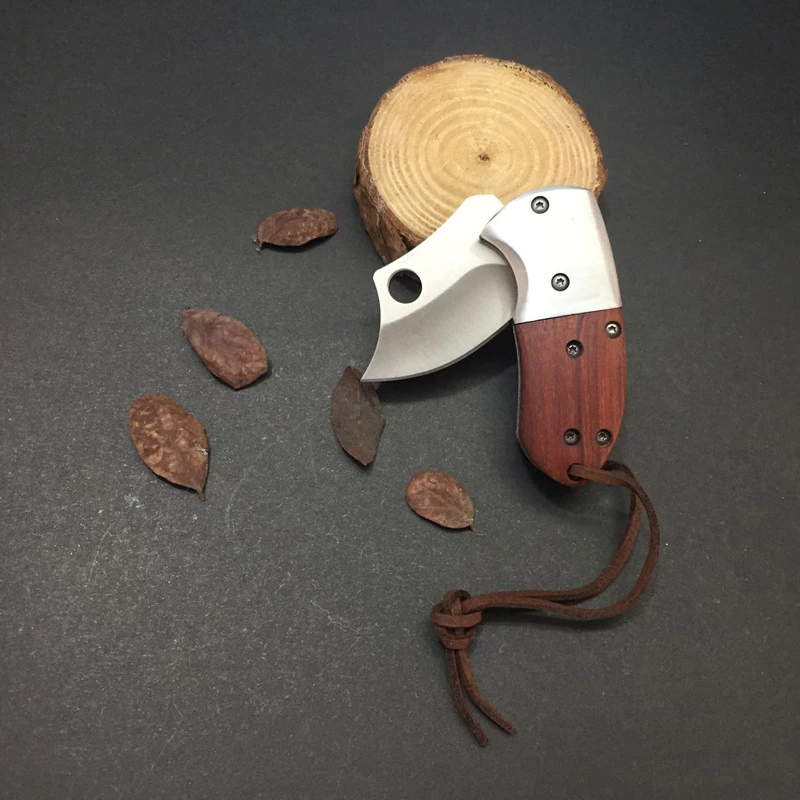 Мини мантис нож для охоты на открытом воздухе складной с высокой твердостью