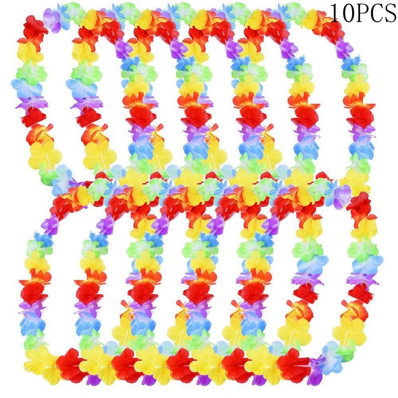 

Гавайская гирлянда из искусственных цветов