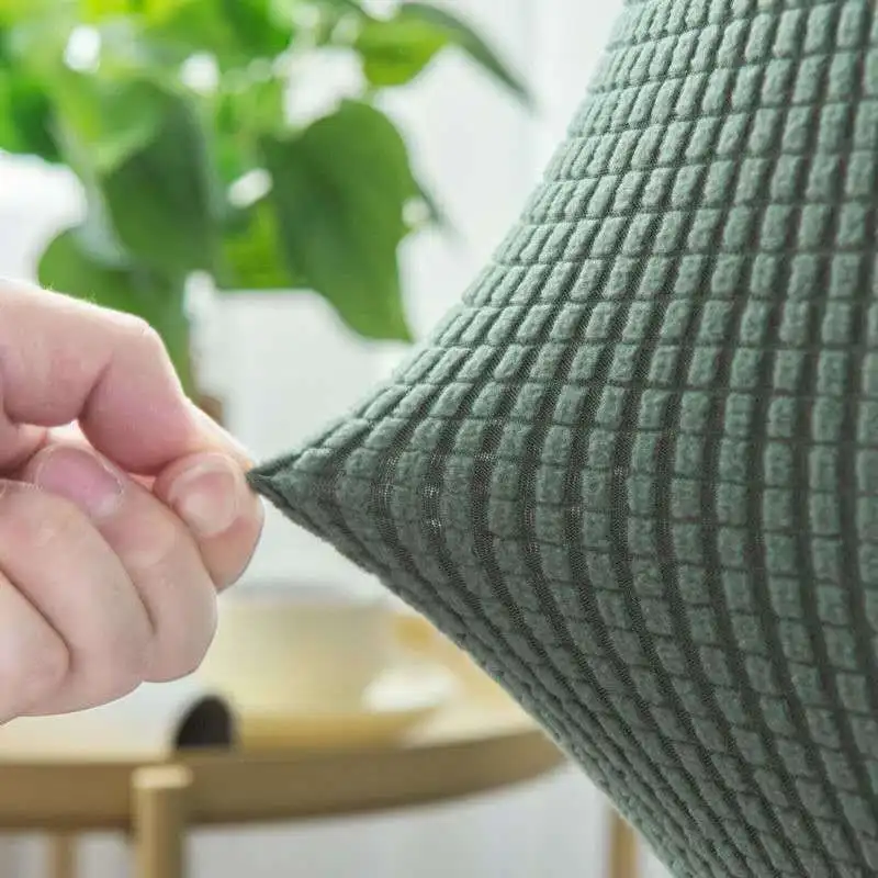 Съемный моющийся чехол для обеденного стула супер подходящий эластичный сиденья