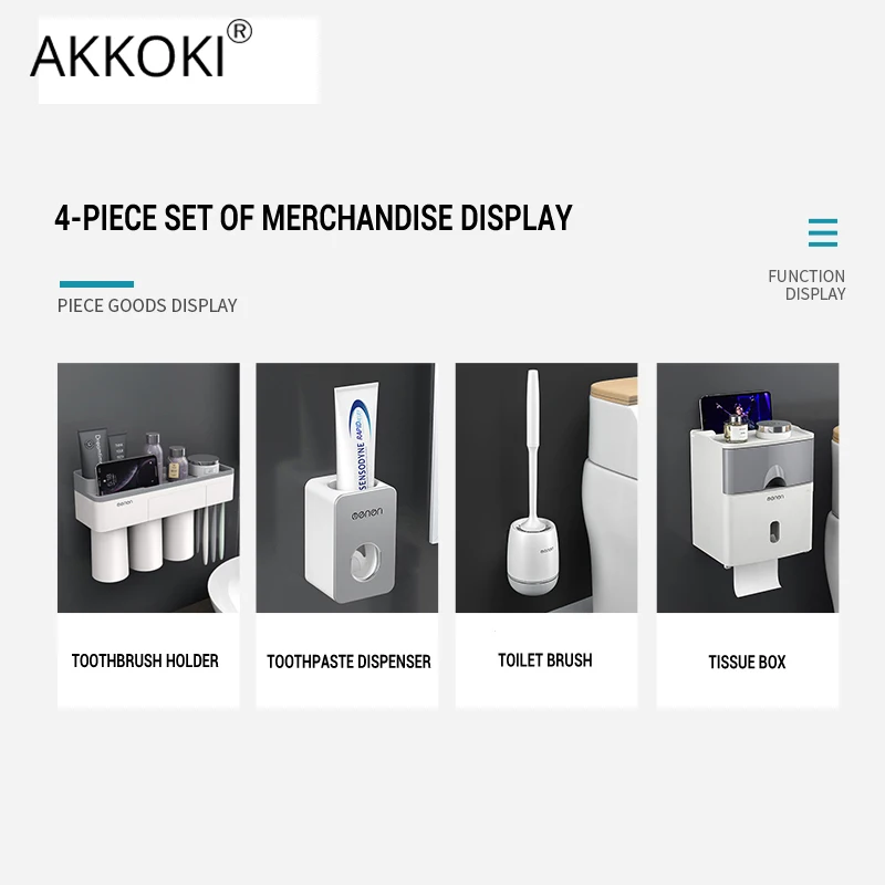 Диспенсер для зубной пасты стеллаж хранения настенный автоматический набор