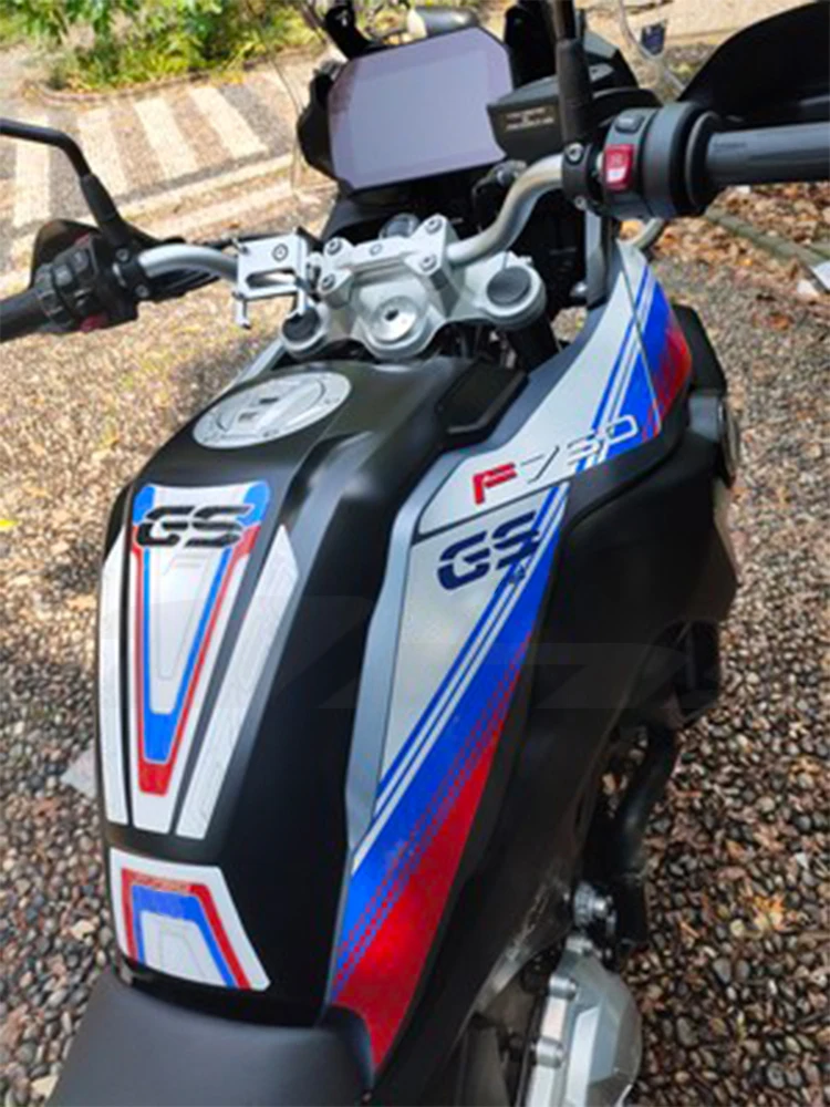 

For BMW F750GS F750 GS F 750 GS Motorcycle Front Fairing Sticker Fuel Tank Decals Tank Side Protector Racing Kit Sticker