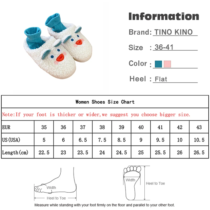 

Women Winter Cotton Plush Warm Slippers Cute Pig Furry Home Ladies Shoes Casual Bedroom Flip Flops Female Comfort Slippers New