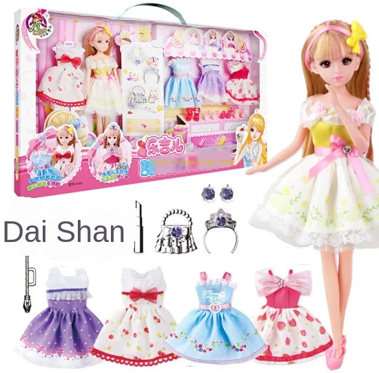 Милая Детская нарядная кукла Набор детских игрушек для девочек игровой домик