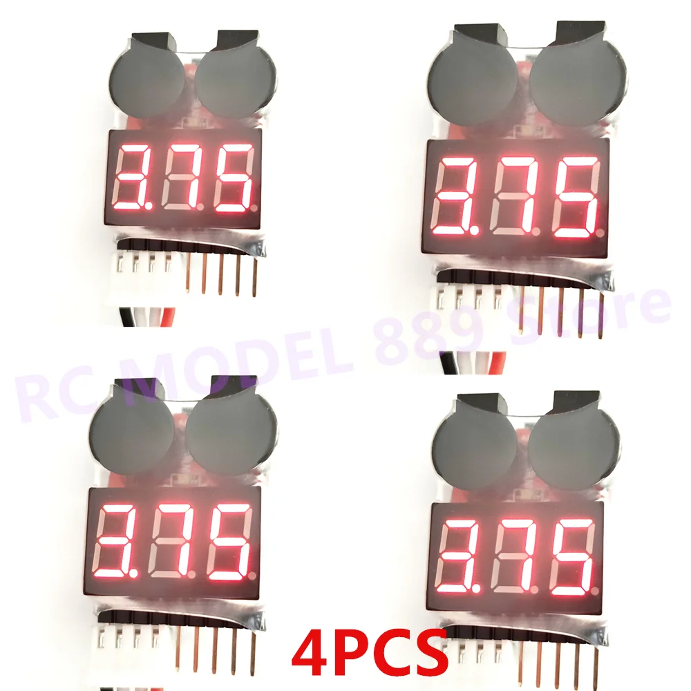 Зуммер низкого напряжения AOK 1S/2s/3s/4s/5s/6s/7s/8s индикатор Lipo батареи тестер оптовая