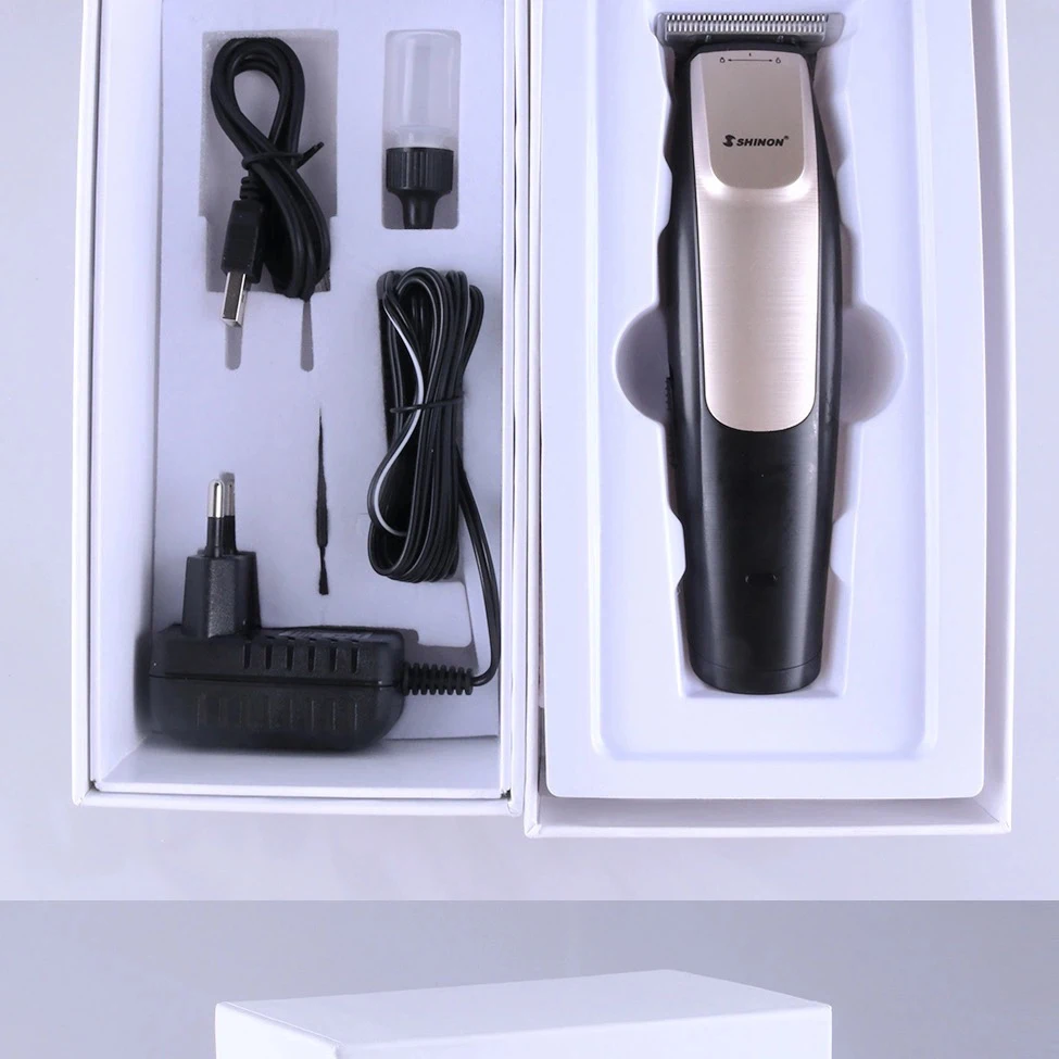 

electric hair trimmer rechargeable hair clipper haircut machine beard trimmer hair cutter oil head white engraving hair