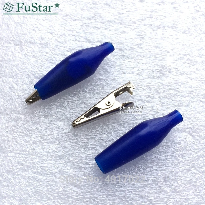 12 шт изоляция металлический зажим крокодил Электрический Тесты 28 мм Красочные