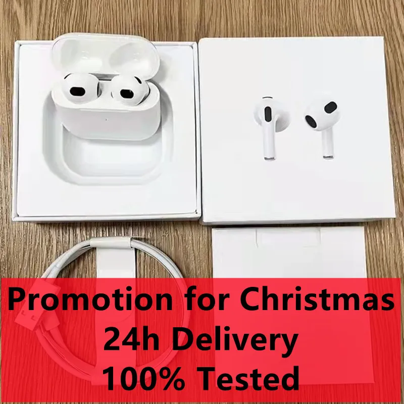 AP2 AP3 AP4 Wireless Earphone Pop-up Smart Sensor Rename Positioning Charging ANC TWS Bluetooth Headset Christmas Gift | Электроника
