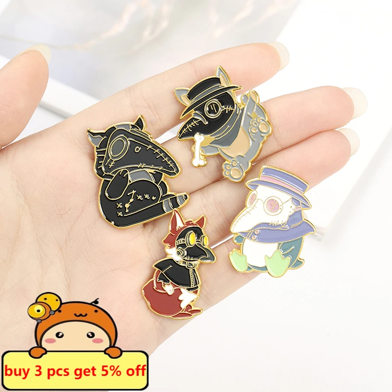 Эмалированные заколки в готическом стиле панк 3-6 шт./компл. | Украшения и