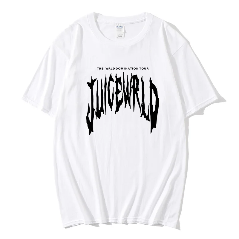 

Hip hop cantante rispetto succo WRLD stampa T Shirt uomo Streetwear Swag moda Unisex top Rapper Fan Club uomo Harajuku T-