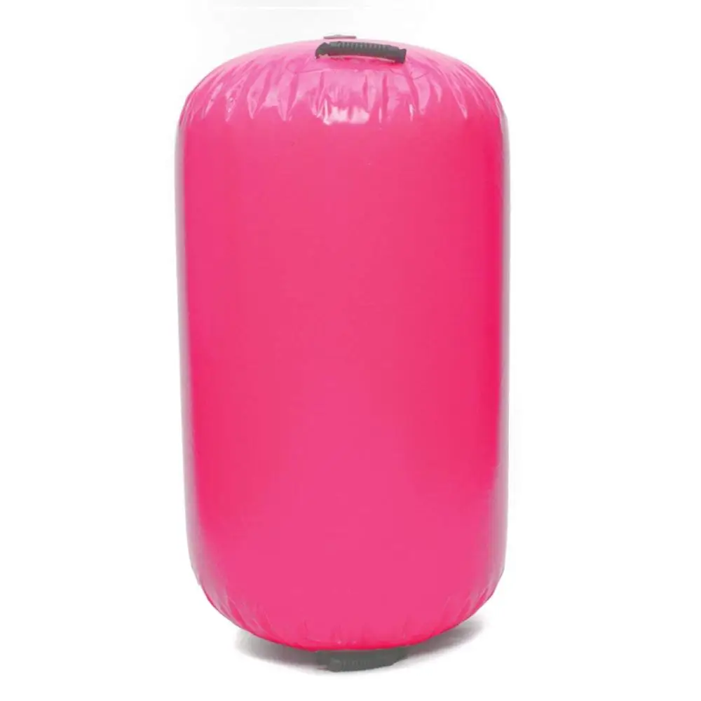 Бесплатная доставка 120 см воздушный тугой розовый надувной тумблер трек домашний