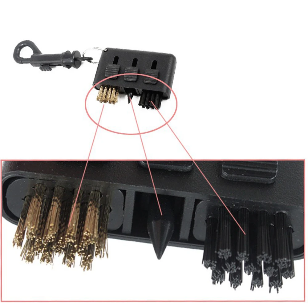Принадлежности для гольфа 3 в 1 клюшка клюшки щетка чистки шариков очиститель