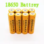 2021 Новый 18650 Аккумулятор 3,7 в 9900 мАч перезаряжаемый литий-ионный аккумулятор для светодиодного фонарика горячие новые высококачественные батареи Новинка