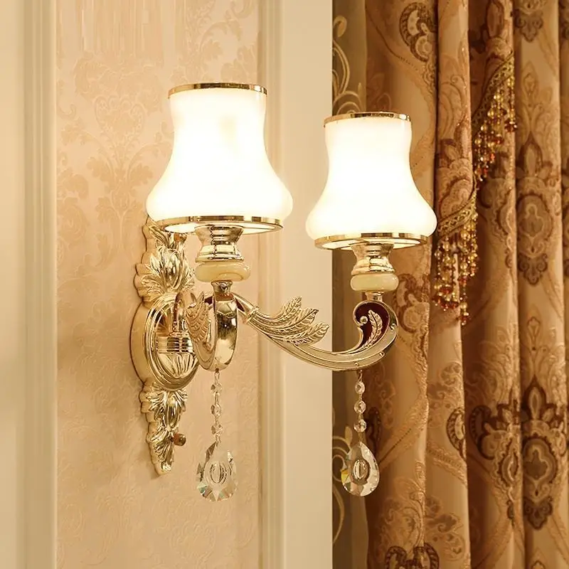 Спальня Wandlampe Фреска Interieur Lampara De Бра Кристалл Aplique Luz сравнению светильник для