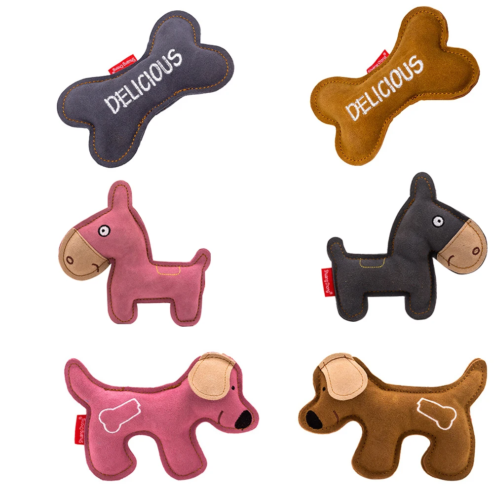 Жевательная игрушка для собак из мультфильма устойчивая к укусам оральная