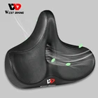 WEST BIKING, велосипедное седло, утолщенное, негабаритное, комфортное, MTB, сиденье для горного велосипеда, комфортное, вспененное, велосипедное седло