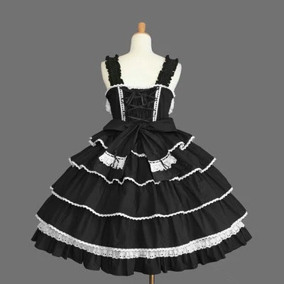 

(LLT009) Long Sleeveless Sweet Lolita Short Dress Ball Gown Fancy Prom Dress Halloween Party Masquerade Costume