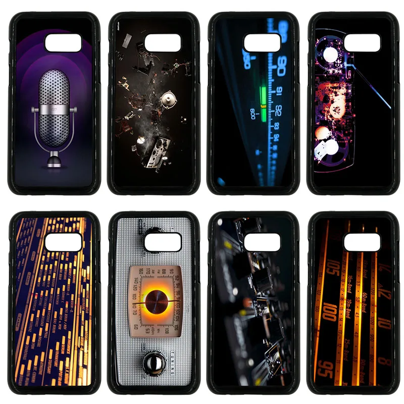 Модные DJ радио старый мобильный телефон чехол жесткий пластиковый для Samsung