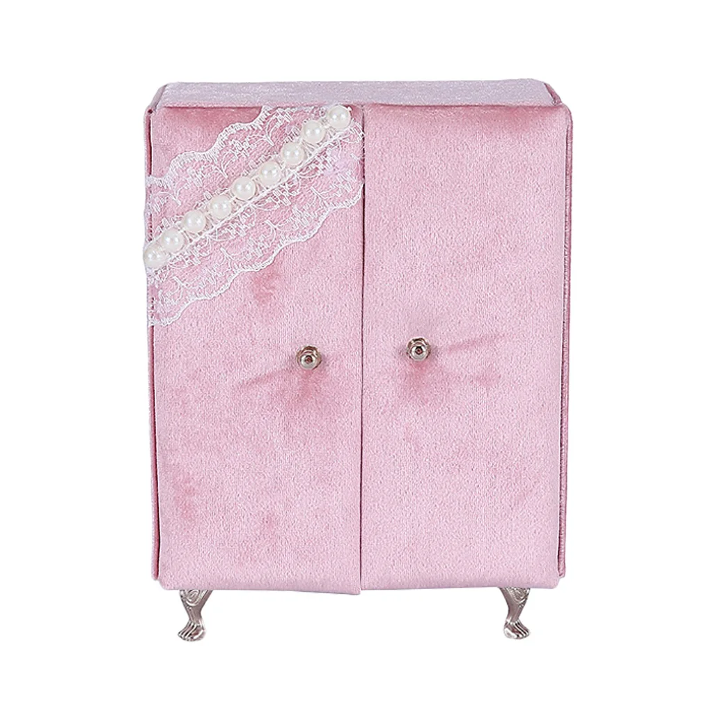 

Velvet Cabinet Jewelry Box, Jewelry Box, Jewelry Box with Drawers